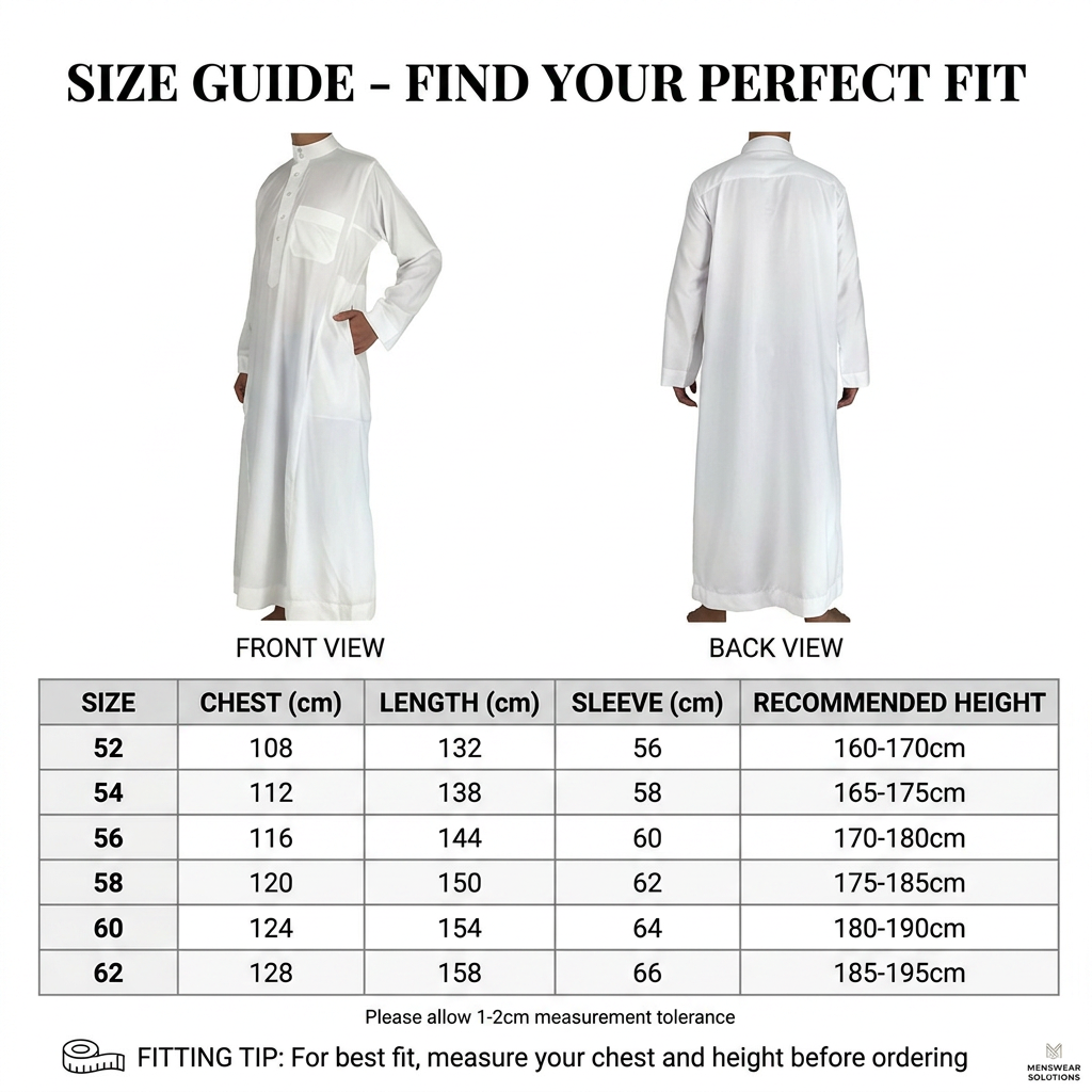 Arab White Robe