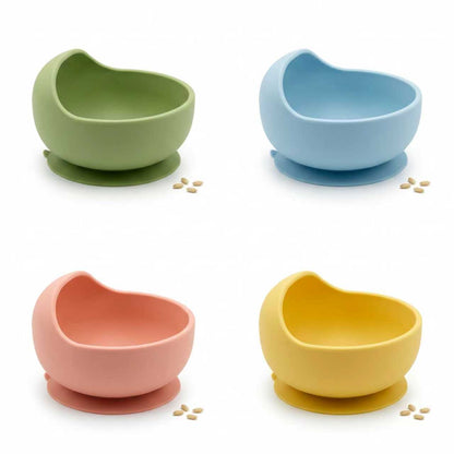 Spill-Proof Silicone Bowl for Children