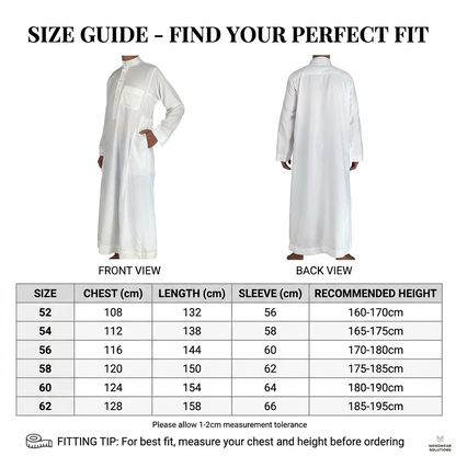 Arab White Robe