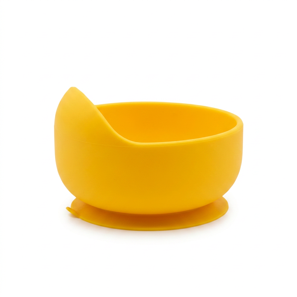 Spill-Proof Silicone Bowl for Children