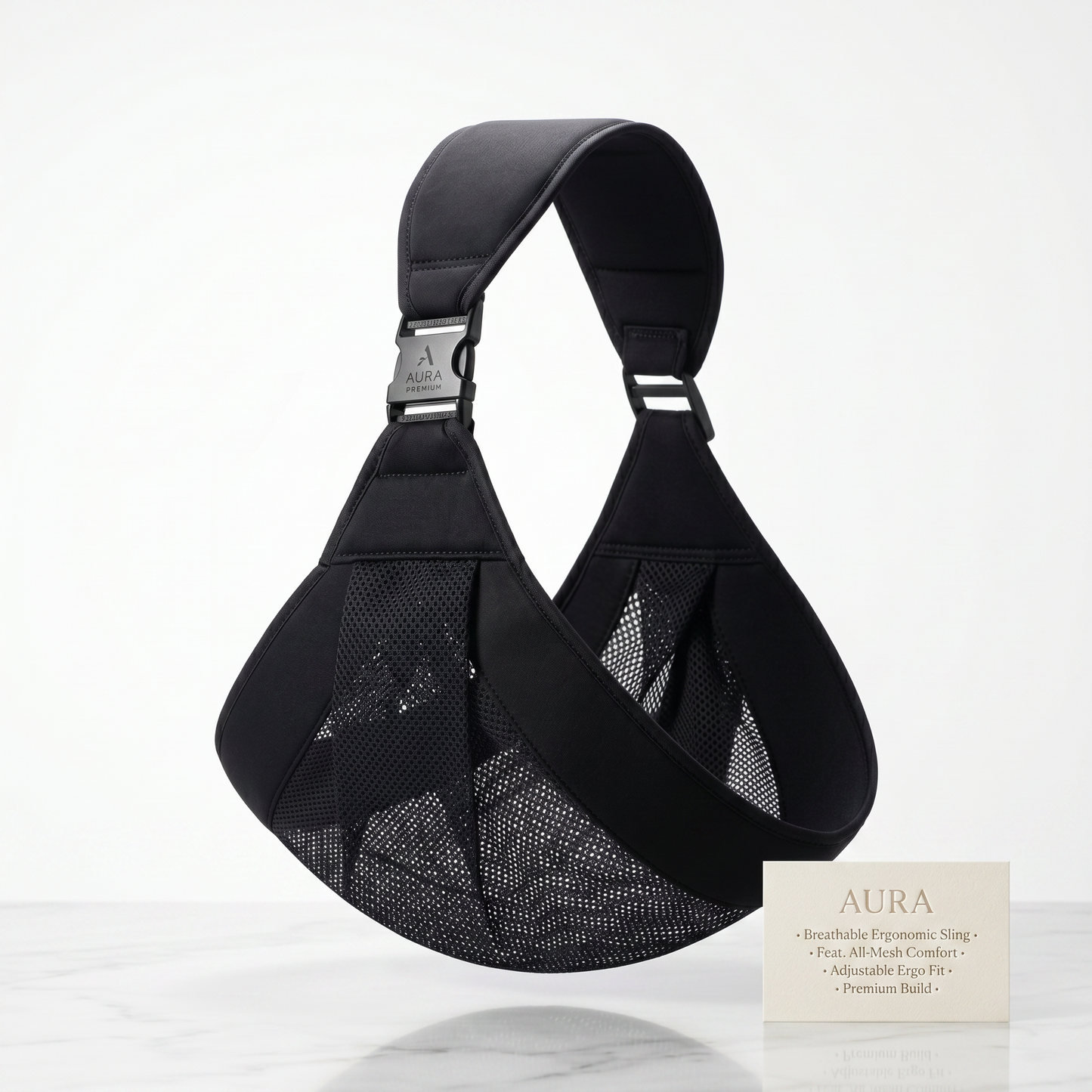 Baby Carrier (Breathable & Minimalist Style)