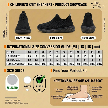 Mesh breathable children's shoes