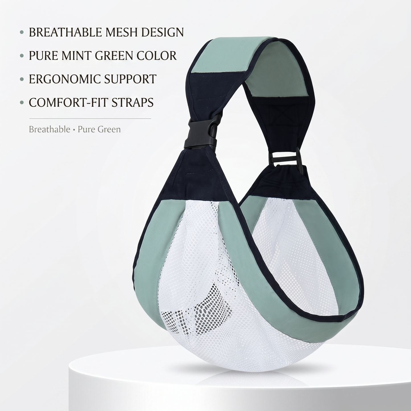 Baby Carrier (Breathable & Minimalist Style)