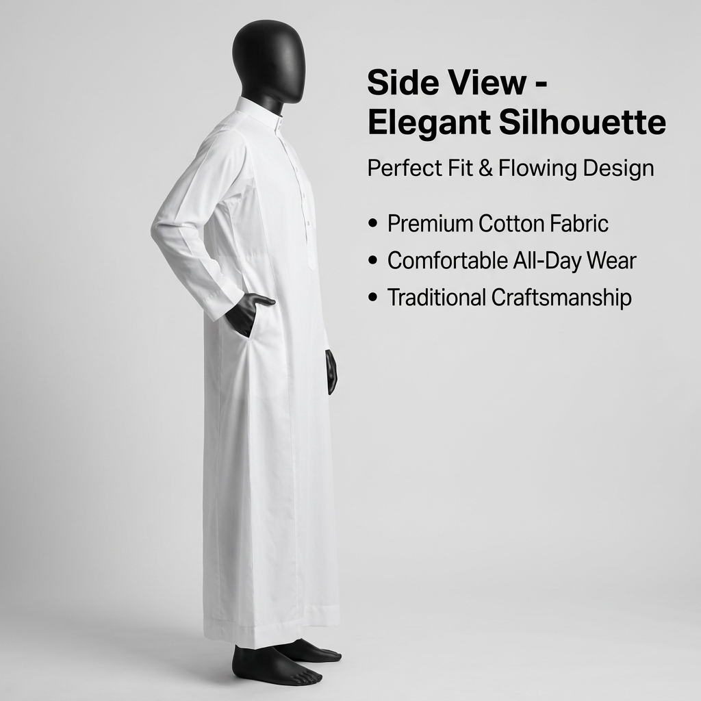 Arab White Robe