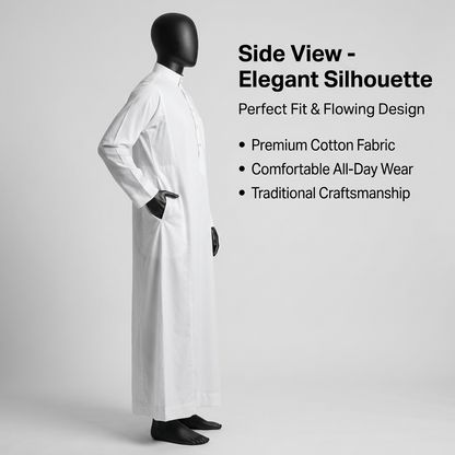 Arab White Robe