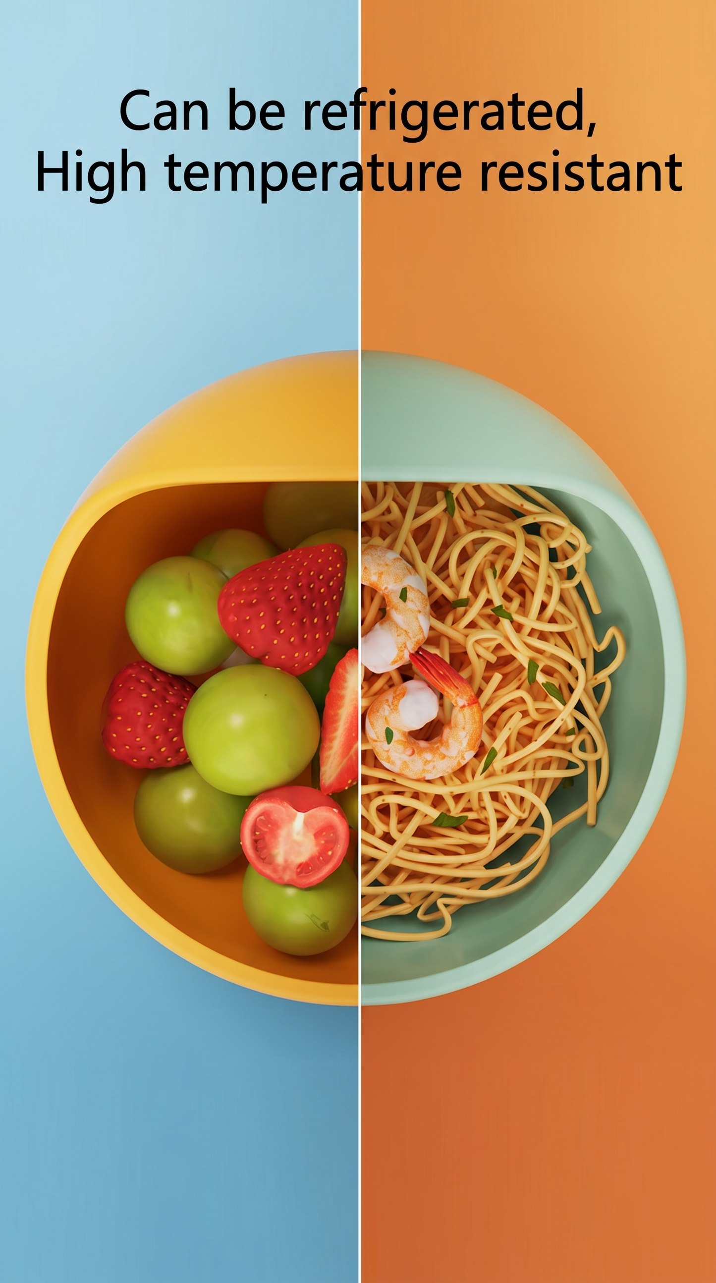 Spill-Proof Silicone Bowl for Children
