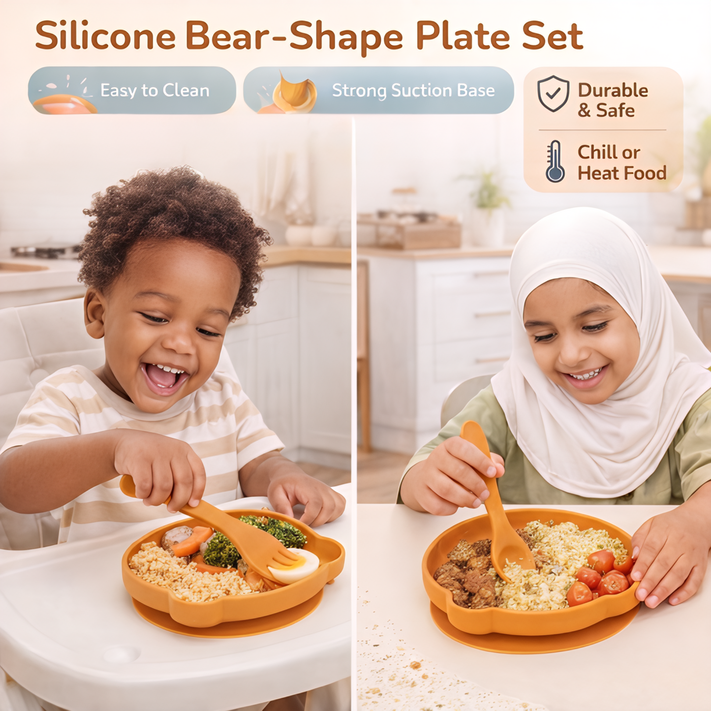 Children's Silicone Plate