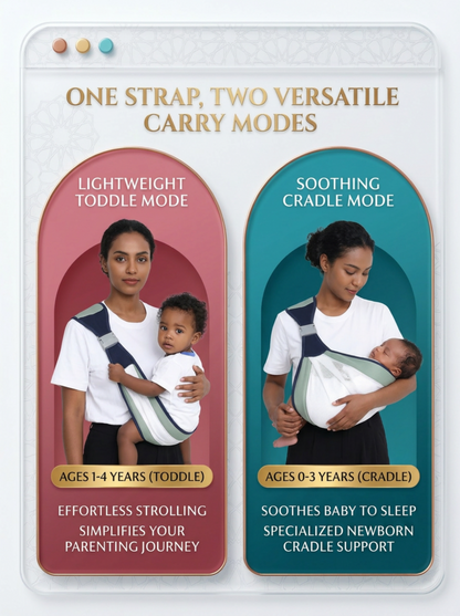 Baby Carrier (Breathable & Minimalist Style)