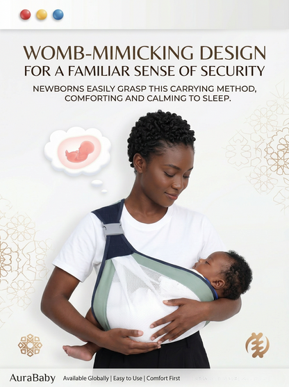 Baby Carrier (Breathable & Minimalist Style)