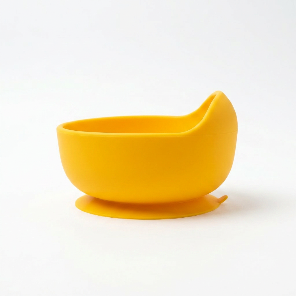 Spill-Proof Silicone Bowl for Children