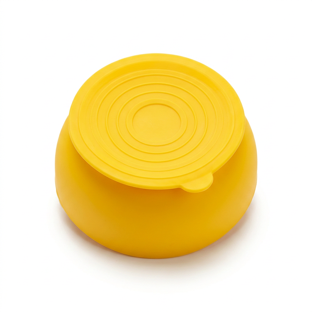 Spill-Proof Silicone Bowl for Children