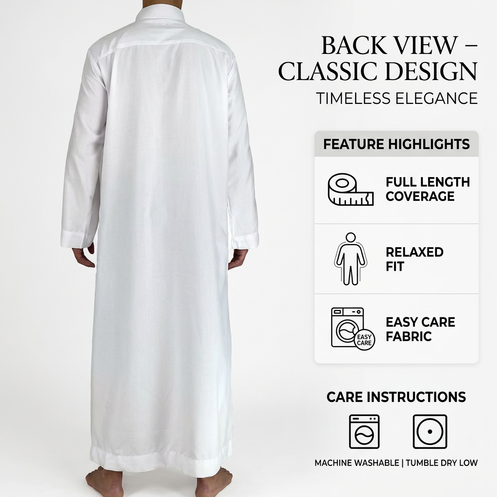 Arab White Robe