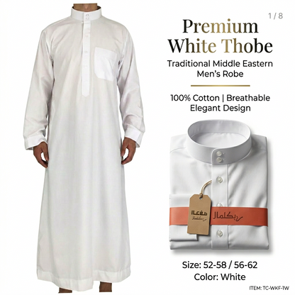 Arab White Robe